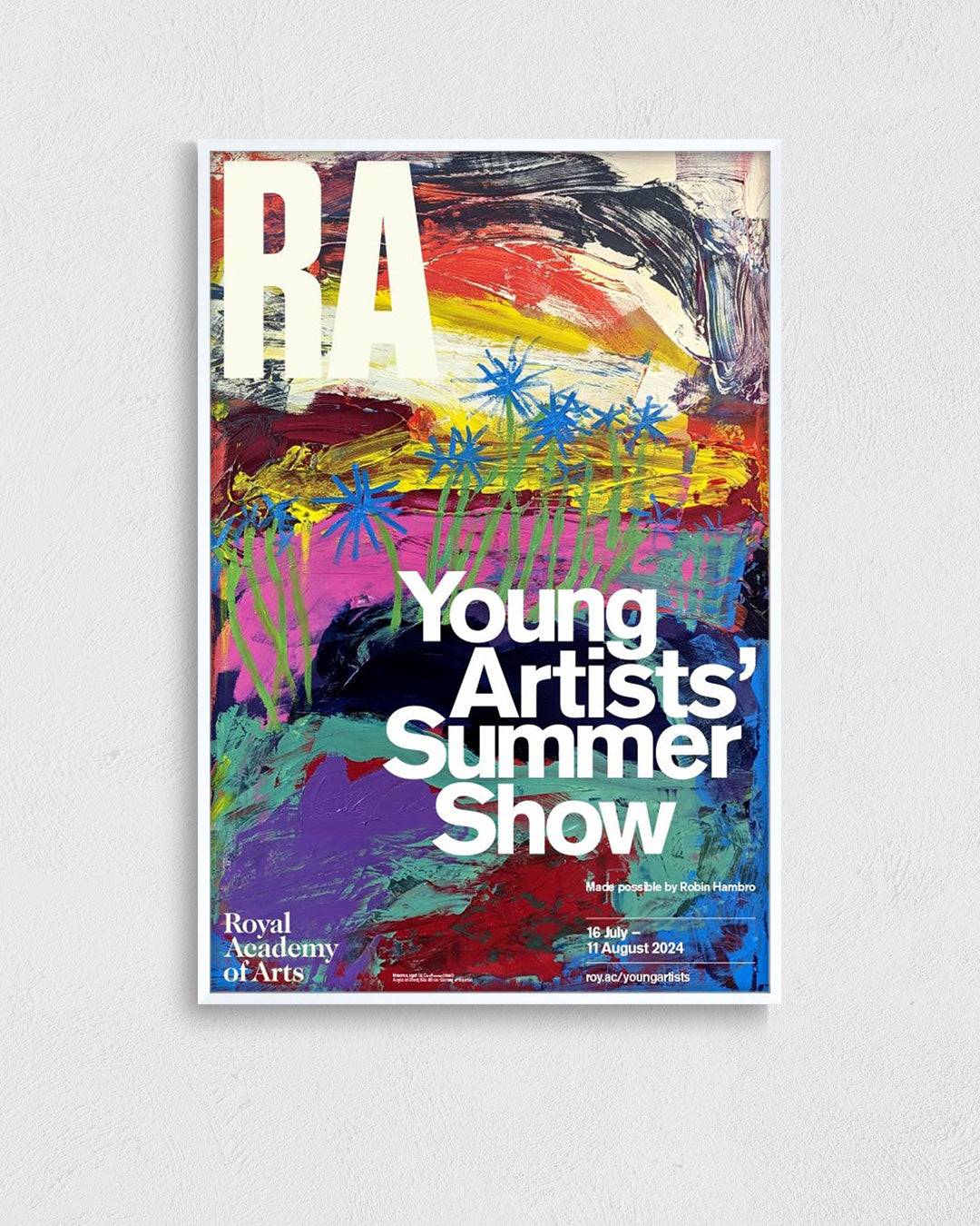 Cornflowers (detail) — Young Artists’ Summer Show 2024 Mini Posterポスター【Maximus│マクシムス】（38.1×25.4）