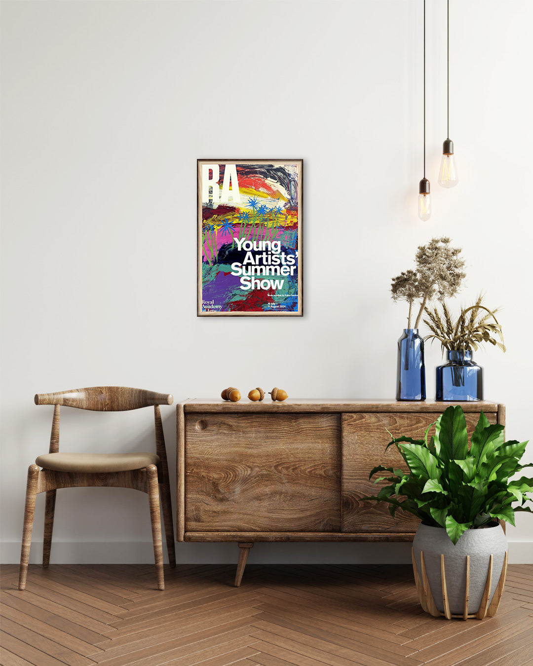 Cornflowers (detail) — Young Artists’ Summer Show 2024 Mini Posterポスター【Maximus│マクシムス】（38.1×25.4）