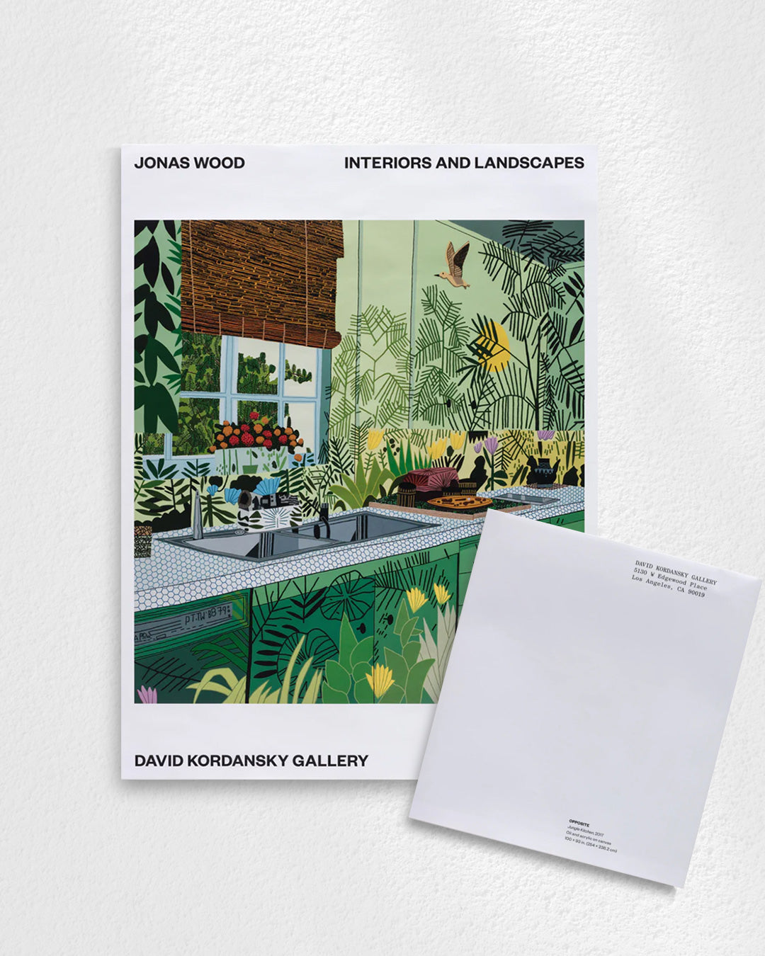 Interiors and Landscapes (Folded)ポスター【Jonas Wood│ジョナス・ウッド】（61×45.7）
