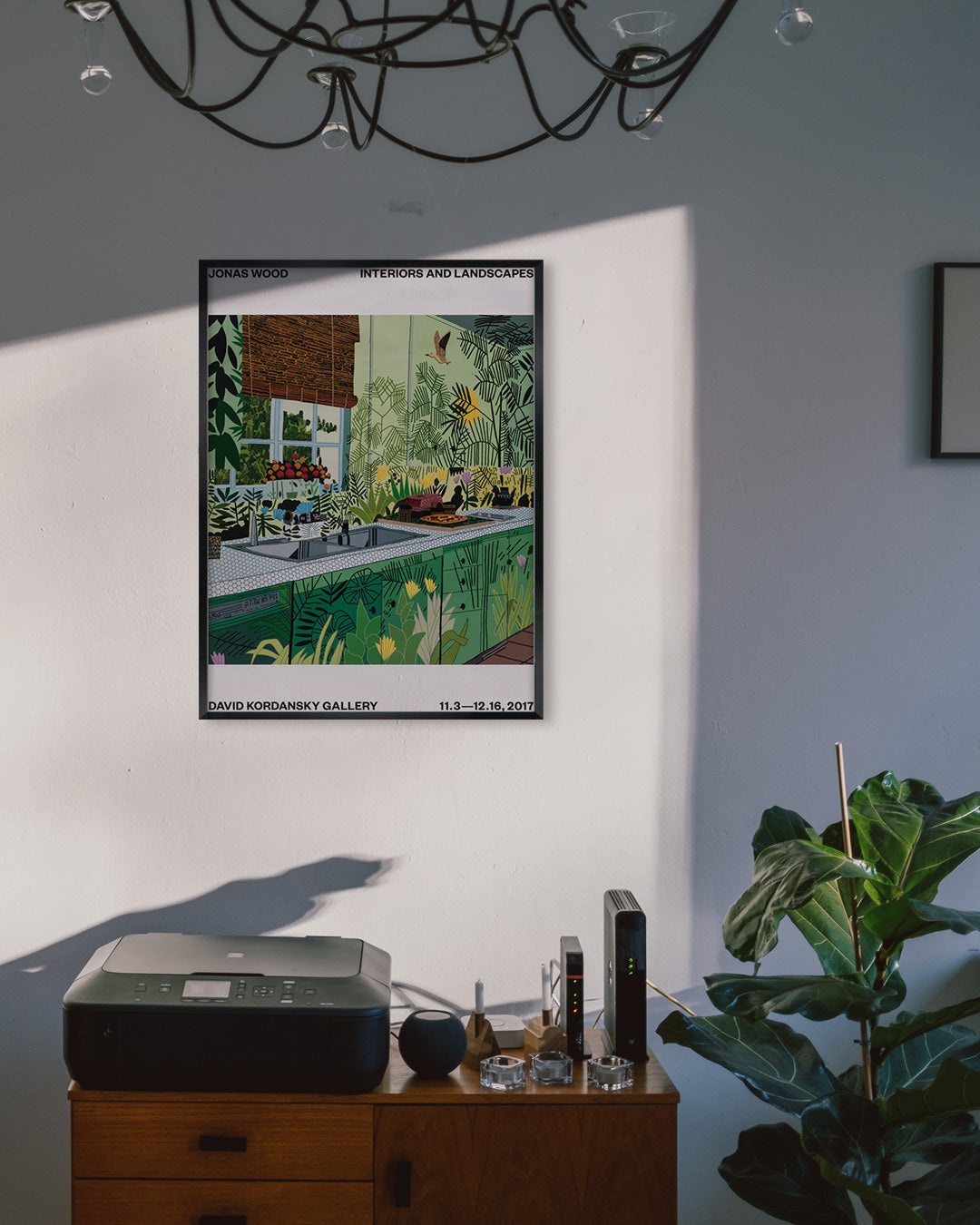 Interiors and Landscapes (Folded)ポスター【Jonas Wood│ジョナス・ウッド】（61×45.7）