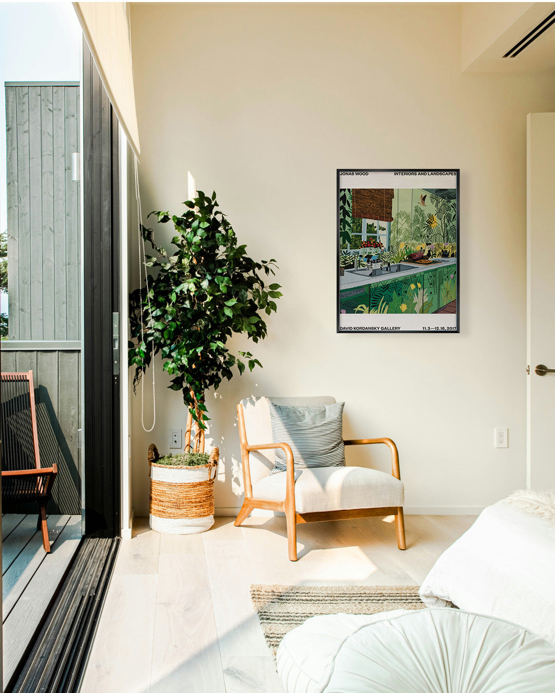 Interiors and Landscapes (Folded)ポスター【Jonas Wood│ジョナス・ウッド】（61×45.7）