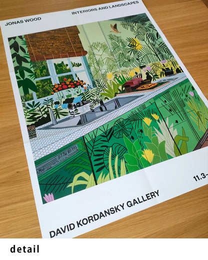 Interiors and Landscapes (Folded)ポスター【Jonas Wood│ジョナス・ウッド】（61×45.7）