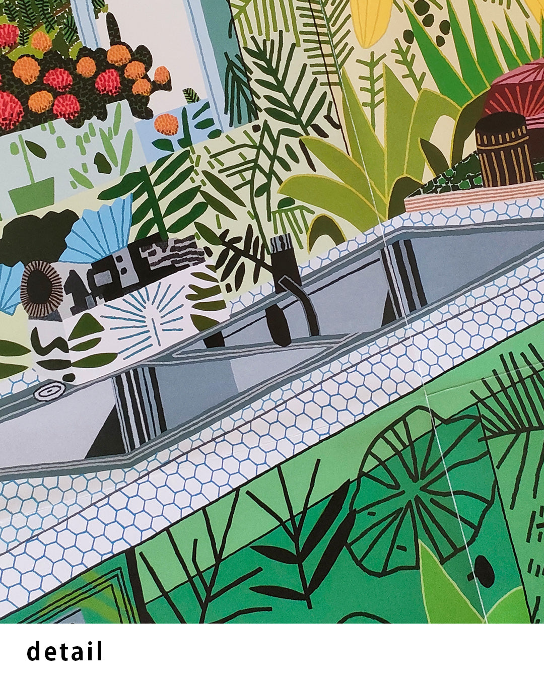 Interiors and Landscapes (Folded)ポスター【Jonas Wood│ジョナス・ウッド】（61×45.7）