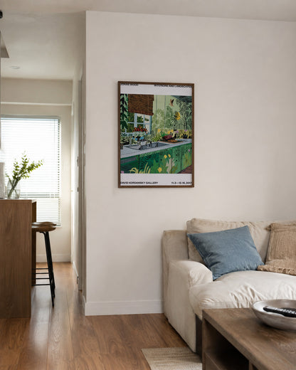 Interiors and Landscapes (Unfolded)ポスター【Jonas Wood│ジョナス・ウッド】（61×45.7）