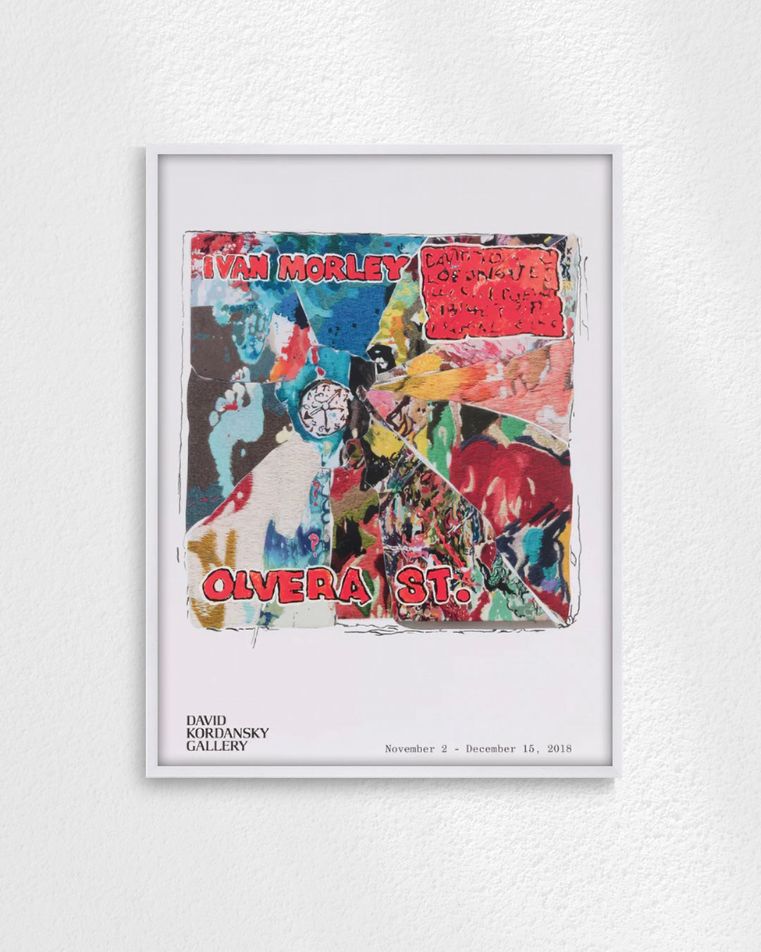 Olvera St.Exhibition Posterポスター【Ivan Morley│アイヴァン・モーリー】（61×45.8）