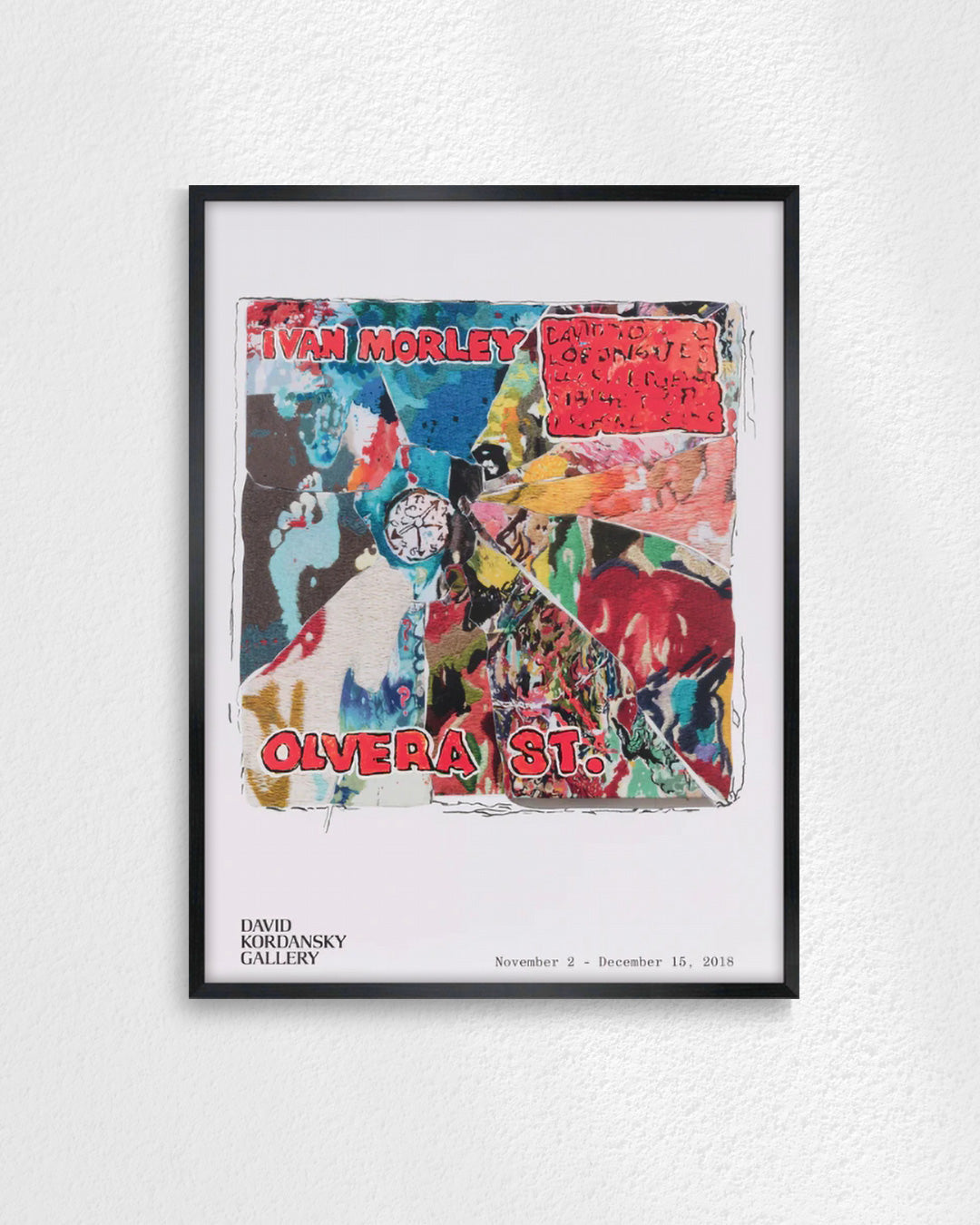 Olvera St.Exhibition Posterポスター【Ivan Morley│アイヴァン・モーリー】（61×45.8）