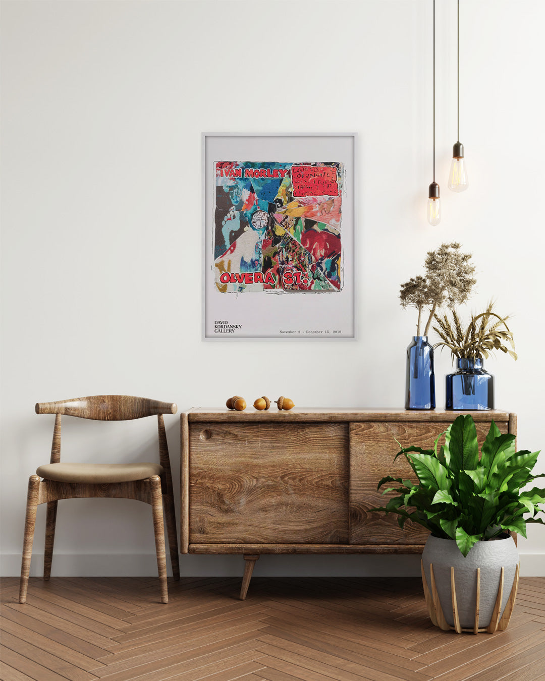 Olvera St.Exhibition Posterポスター【Ivan Morley│アイヴァン・モーリー】（61×45.8）