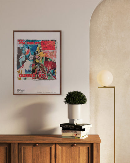 Olvera St.Exhibition Posterポスター【Ivan Morley│アイヴァン・モーリー】（61×45.8）