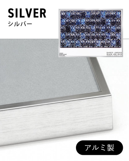 Black and Blue2021ポスター【Rashid Johnson│ラシッド・ジョンソン】（61×81.3）