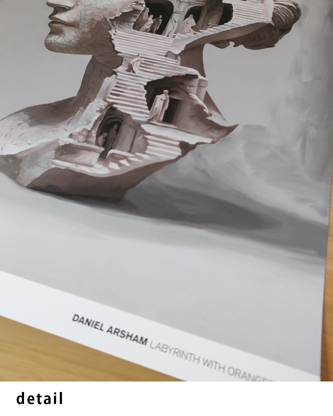 Labyrinth with Orangesポスター【Daniel Arsham│ダニエル・アーシャム】（70×50）