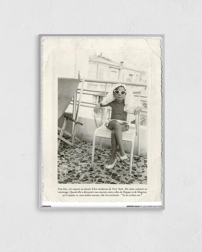 Tu les as bien eus !ポスター【Sophie Calle│ソフィ・カル】（70×50）