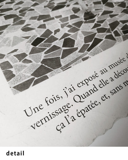Tu les as bien eus !ポスター【Sophie Calle│ソフィ・カル】（70×50）