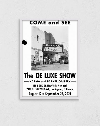 The DE LUXE SHOWポスター【Karma & Parker Gallery Exhibition│】（61×45.7）