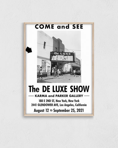 The DE LUXE SHOWポスター【Karma & Parker Gallery Exhibition│】（61×45.7）