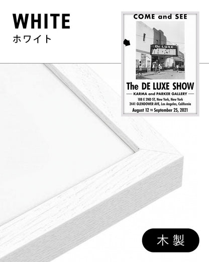 The DE LUXE SHOWポスター【Karma & Parker Gallery Exhibition│】（61×45.7）