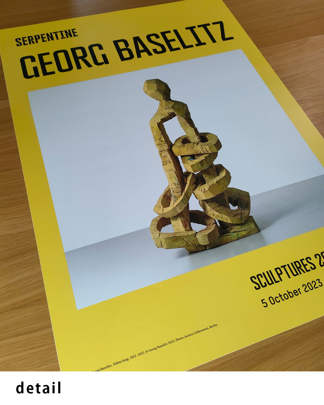 Sculptures 2011–2015ポスター【Georg Baselitz│ゲオルグ・バゼリッツ