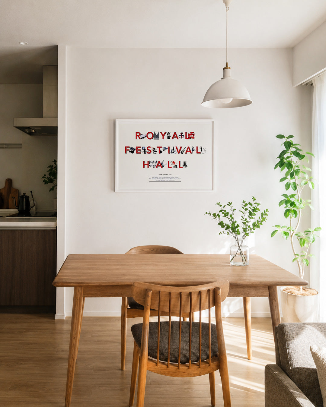 【限定100部】Royal Festival Hall Typography Print