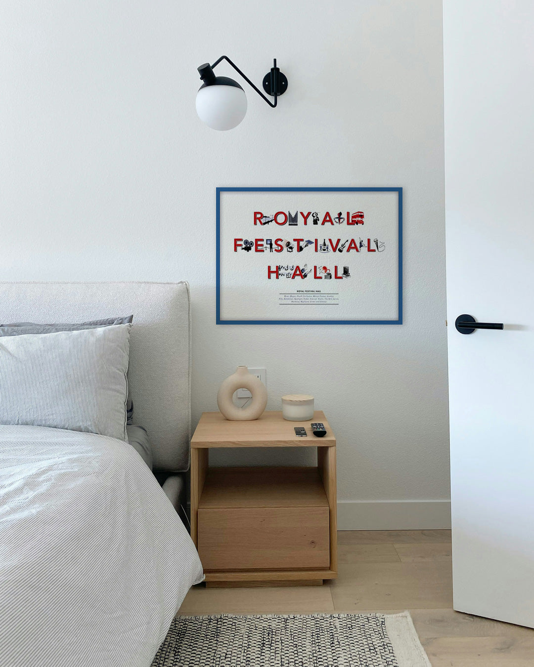 【限定100部】Royal Festival Hall Typography Print