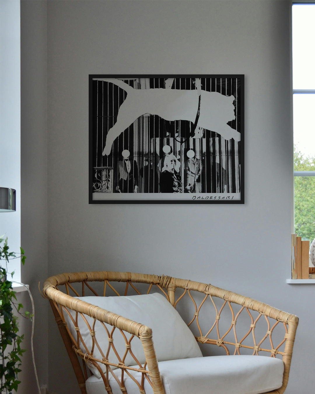Tiger With No Stripesポスター【John Baldessari│ジョン