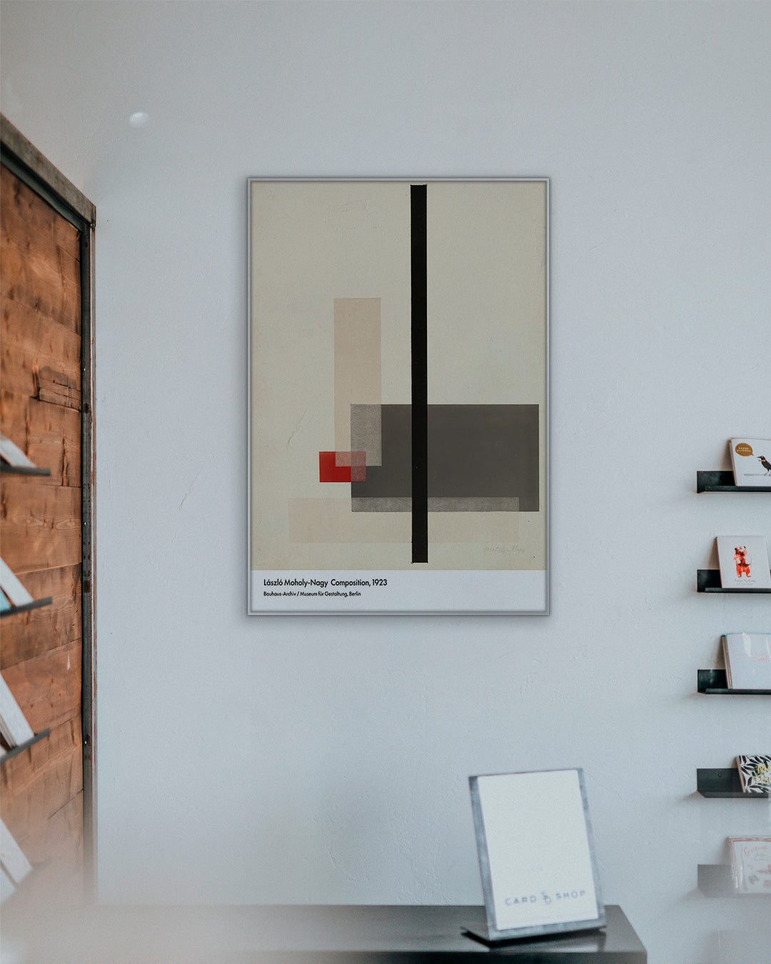 【限定セット】Composition Poster (1923)アートポスター【László Moholy-Nagy│ラースロー・モホイ＝ナジ】（100×69cm）