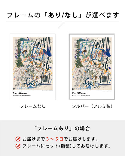 【限定セット】Aus meinem Leben, 50 Blätter IX Poster (1923)アートポスター【Karl Wiener│カール・ウィーナー】（100×69cm）