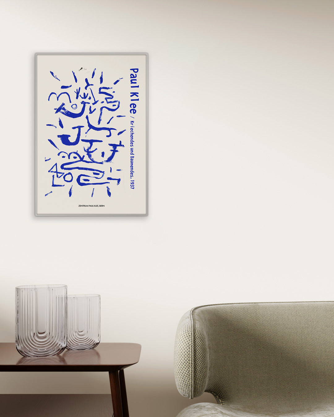 【限定セット】Kriechendes und Baumendes Poster (1937)アートポスター【Paul Klee│パウル・クレー】（41.4×59.4cm）