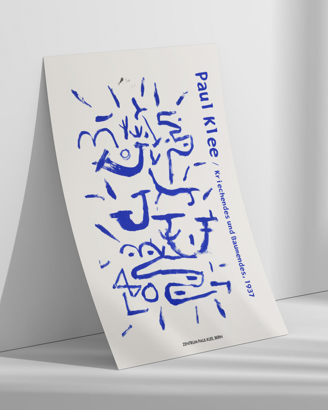 【限定セット】Kriechendes und Baumendes Poster (1937)アートポスター【Paul Klee│パウル・クレー】（100×69cm）