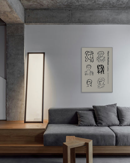 【限定セット】Archive Portrait Posterアートポスター【Henri Matisse│アンリ・マティス】（100×69cm）