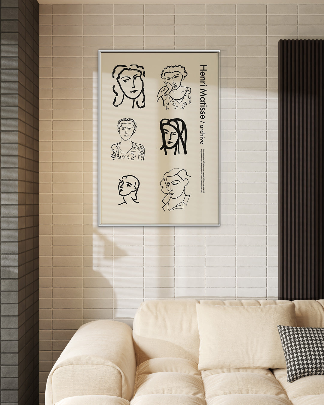 【限定セット】Archive Portrait Posterアートポスター【Henri Matisse│アンリ・マティス】（100×69cm）