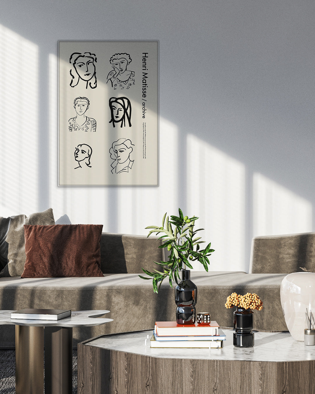 【限定セット】Archive Portrait Posterアートポスター【Henri Matisse│アンリ・マティス】（100×69cm）