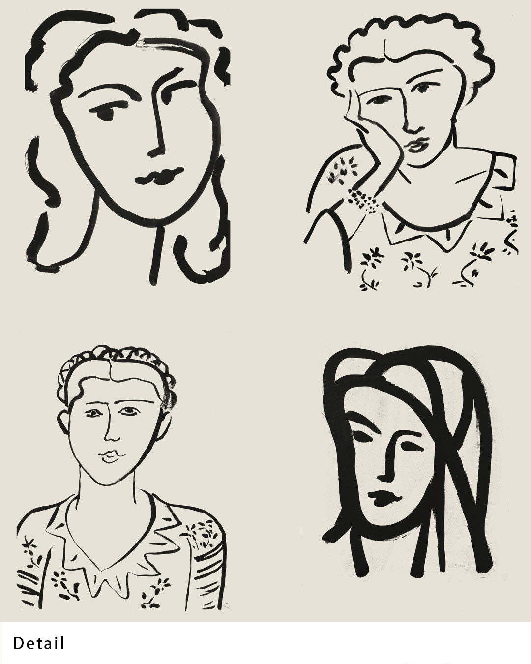 【限定セット】Archive Portrait Posterアートポスター【Henri Matisse│アンリ・マティス】（100×69cm）