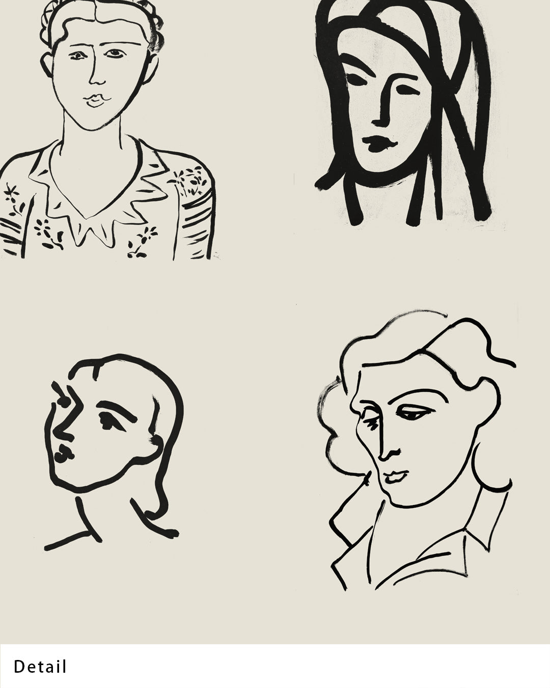 【限定セット】Archive Portrait Posterアートポスター【Henri Matisse│アンリ・マティス】（100×69cm）
